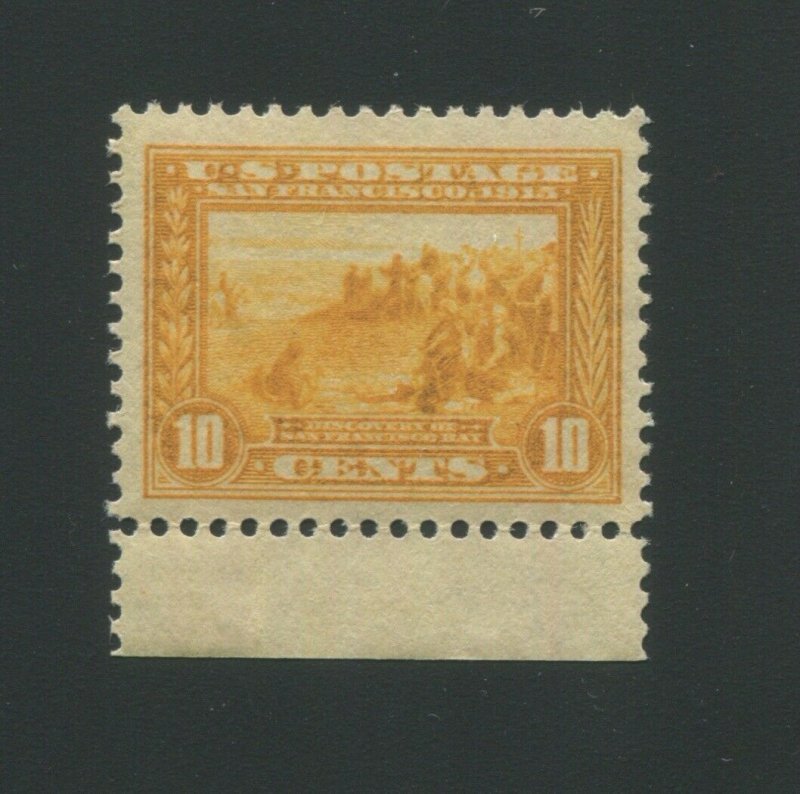 1913 United States Postage Stamp #400 Mint Never Hinged VF San Fransisco Bay