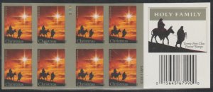 4711c, NO DIE CUT/IMPERF D/S Booklet pane of 20. Holy Family, MNH, Forever.