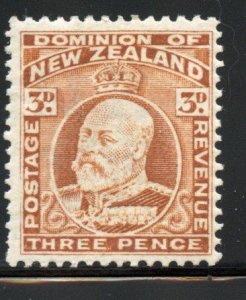 New Zealand # 133, Mint Hinge.
