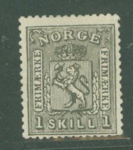 Norway #11 Unused Single