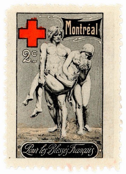 (I.B) Canada (Great War) Cinderella : Montreal 2c (Delandre)
