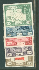 Iran #910-914 Mint (NH) Single (Complete Set)