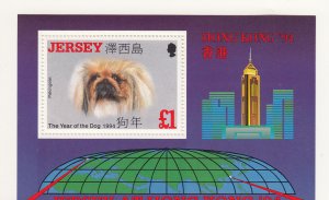 Jersey 1994 Hong Kong - M/Sheet - NHM