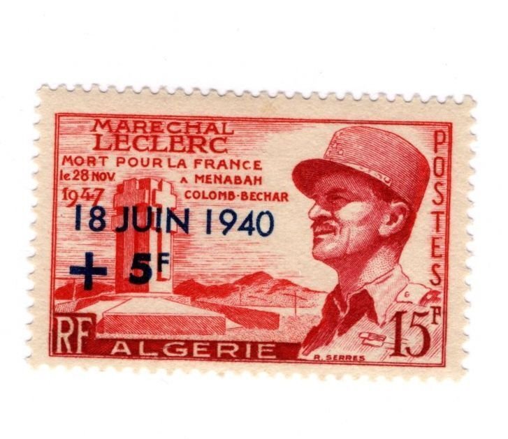 Algeria #B90 - MH - CAT VALUE $2.50