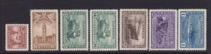 Canada Scott # 256 - 262 VF OG never hinged nice color cv $ 191 ! see pic !