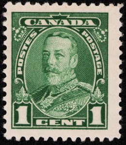 Canada Scott 104 Mint NH OG  1911-25 1c dark green Lot QC064 bhmstamps