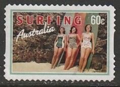 2013 Australia - Sc 3862 - used VF - 1 single - Surfing