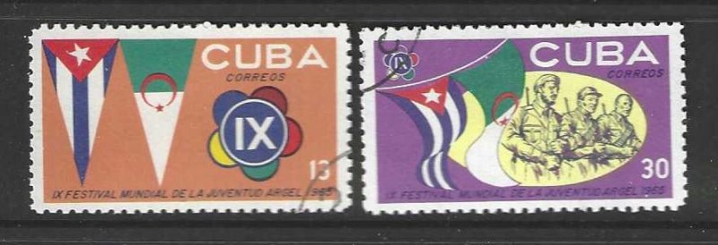 Cuba 969-970 Complete   USED