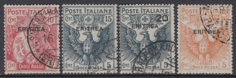 Italy Eritrea - n.41-44 - used - cv 190$