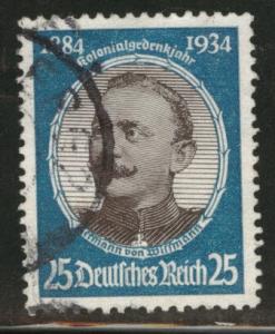 Germany Scott 435 used 1934 stamp CV$20