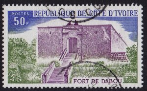 Ivory Coast - 1975 - Scott #397 - used - Fort Dabou