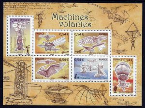FRANCE 2006 - Flying Machines - MNH  S/Sheet # 3260