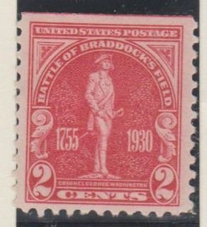 U.S. Scott #688 General Braddock Stamp - Mint Single