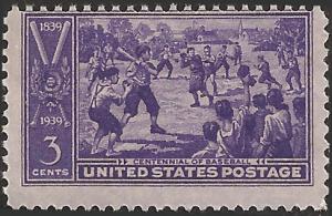 # 855 MNH - SCV-1.75 - BASEBALL CENTENNIAL