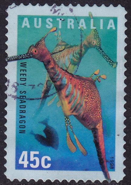 Australia - 1998 - Scott #1709 - used - Weedy Seadragon