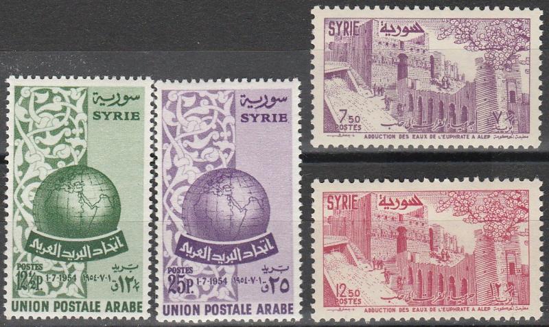 Sy-ia #389-90, 394-5  F-VF Unused  CV $3.00  (A9104)