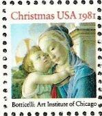 US Stamp #1939 MNH Christmas Madonna Single
