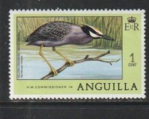 1977 Anguilla - Sc 275 - MH VF - 1 single - Yellow crowned night heron