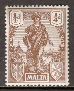 Malta - Scott #98 - MH - Toning spots - SCV $3.00