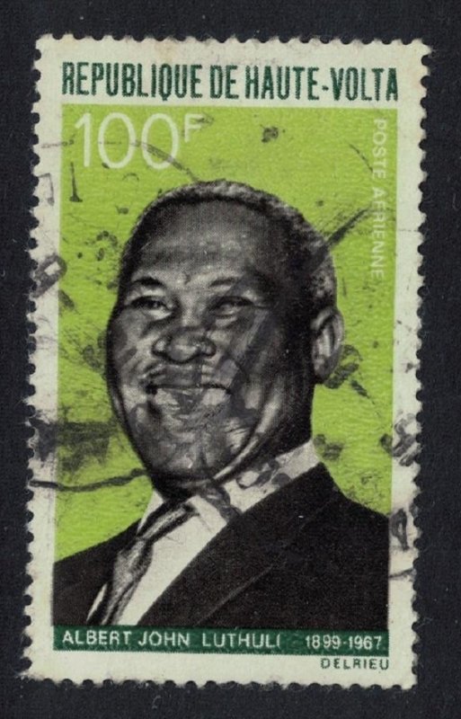 Upper Volta Albert Luthuli 'Workers for Peace' 1968 Canc SG#253