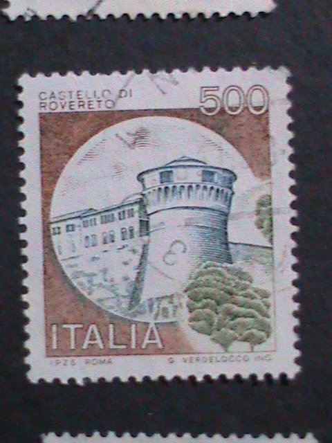 ​ITALIY-1980 VERY OLD ITALY FAMOUS CAST;ES USED STAMPS LARGE SETVERY FINE WE S