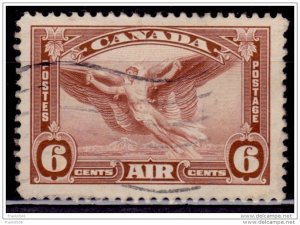Canada 1935, Airmail, Daedalus, 6c, Scott# C5, used