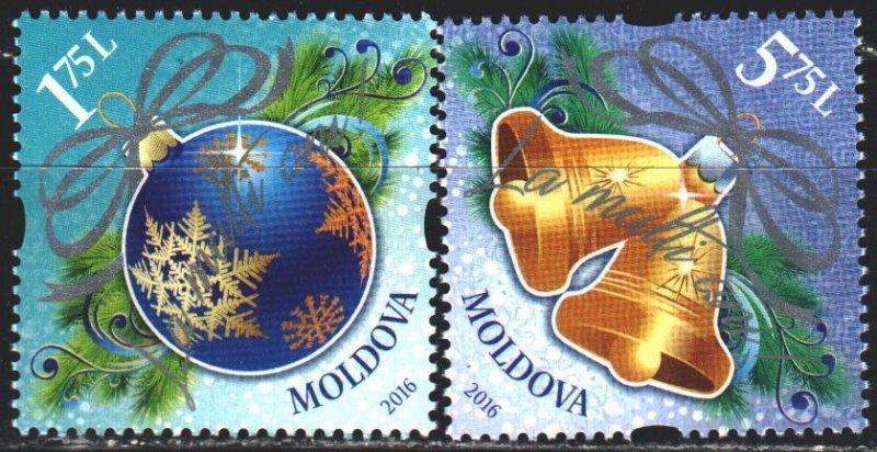 Moldova. 2016. 986-87. Christmas. MNH.