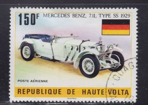 Burkina Faso C206 Flags and Old Cars 1975