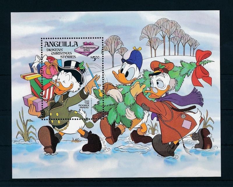 [22106] Anguilla 1983 Disney Charles Dickens, christmas stories MNH