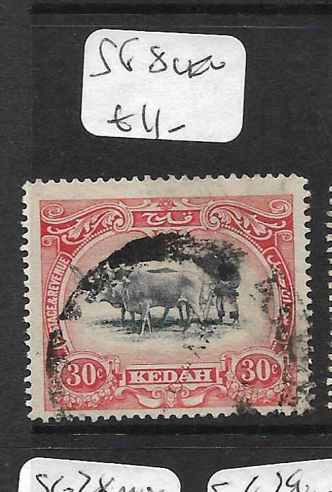 MALAYA KEDAH (P0805B) COW  30C  SG 8  VFU