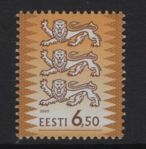 Estonia  #382D MNH  2000  three lions  6.50k (inscribed 2000)