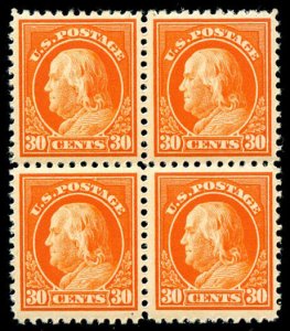 momen: US Stamps #516 Block of 4 Mint OG NH VF