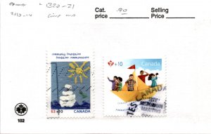 Canada, Postage Stamp, #B20-B21 Used, 2013 (AB)