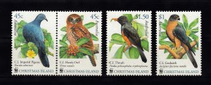 Christmas Islands Scott #437-439 MNH