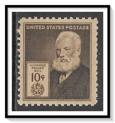 US #893 Inventors Alexander Graham Bell MNH