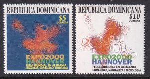 Dominican Republic 1361-1362 MNH VF