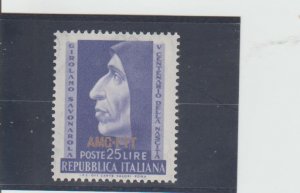 Trieste  Scott#  153  MH  (1952 Overprinted)
