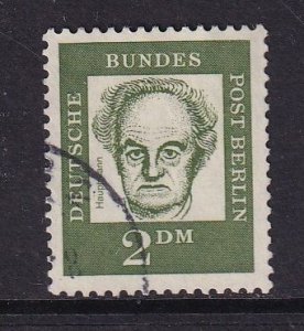 Germany  Berlin   #9N190  used  1962  portraits 2m