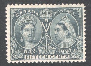 CANADA #58,  VF,  Unused, Thinned.   CV 275.00    ...   1151038