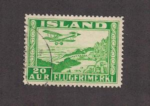 ICELAND SC# C16a F-VF U 1934