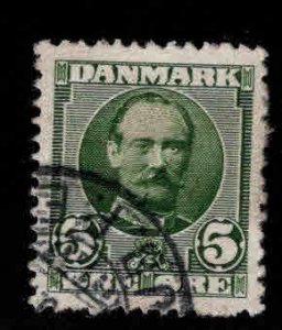 DENMARK  Scott 72 used 1907 stamp