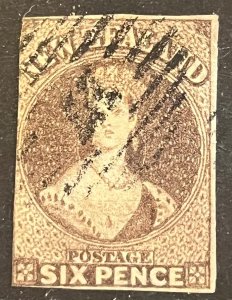 New Zealand 1862-1863 SC 14e Used