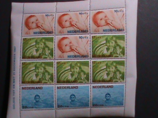 NETHERLAND-1966-SC#B416a  SURTAX FOR CHILD WELFARE MNH-S/S-VERY FINE