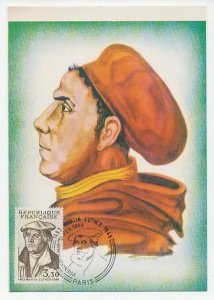 Maximum card France 1983 Martin Luther