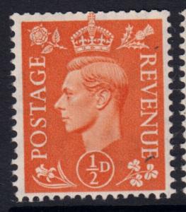 GB KGVI 1950 SET of Pale Colours SG503-508 Mint Hinged