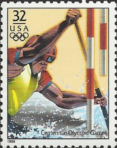 # 3068b MINT NEVER HINGED MENS CANOEING