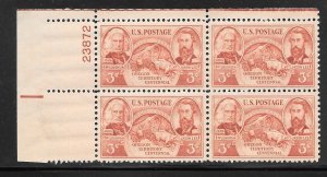#964 MNH Plate Block