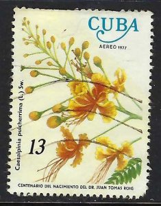 Cuba C252 VFU FLOWERS P1131-3