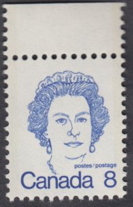 Canada - #593i 8c Queen Elizabeth II, DF Paper - MNH