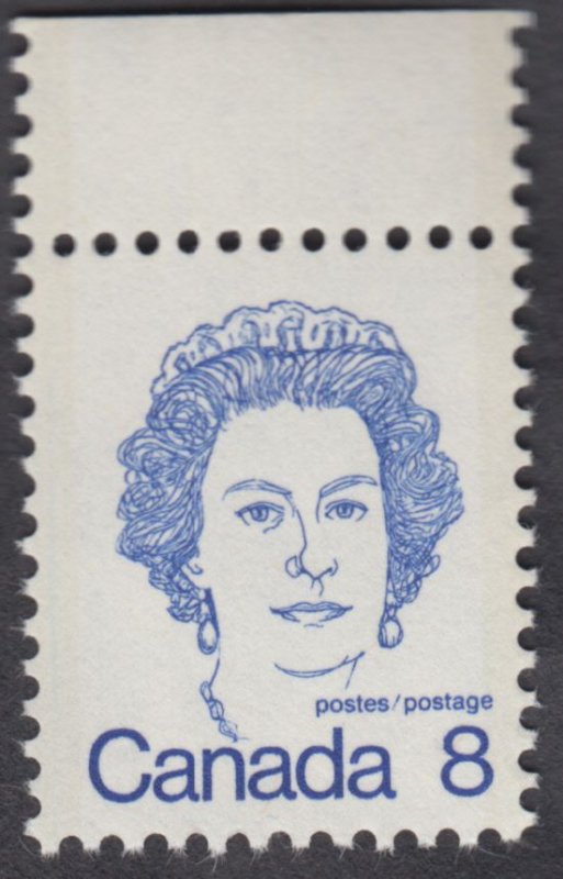 Canada - #593i 8c Queen Elizabeth II, DF Paper - MNH